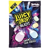 Bazooka juicy drop blasts fruitsmaak voorkant