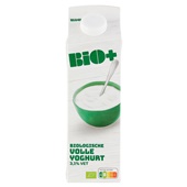 Bio+ Bio yoghurt vol voorkant