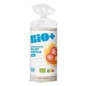 Bio+ rijstwafel zeezout voorkant