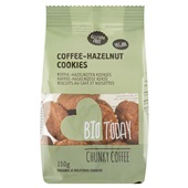 Bio Today cookie coffee hazelnut voorkant
