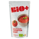 Bio+ tomatensoep biologisch voorkant