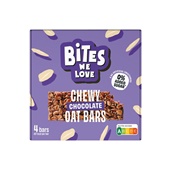 BitesWeLove chewy oatbar chocolate voorkant