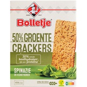 Bolletje groente crackers voorkant