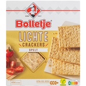 Bolletje lichte crackers spelt voorkant