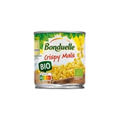 Bonduelle Biologische Crispy Maïs Bio achterkant