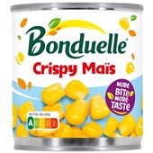 Bonduelle Crispy Maïs achterkant