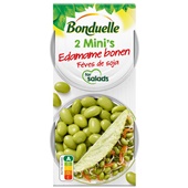 Bonduelle edamame bonen achterkant