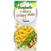 Bonduelle groentenconserven Crispy mais 2x minipacks achterkant