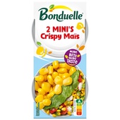 Bonduelle groentenconserven Crispy mais 2x minipacks voorkant