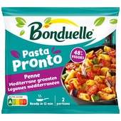 Bonduelle pasta pronto penne achterkant
