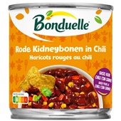 Bonduelle rode kidneybonen in chili voorkant