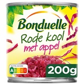 Bonduelle Rode Kool Met Appel achterkant