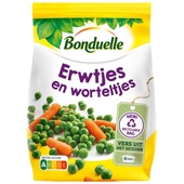 Bonduelle tuinerwtjes worteltjes