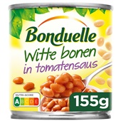 Bonduelle Witte Bonen In Tomatensaus voorkant
