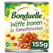 Bonduelle Witte Bonen In Tomatensaus achterkant