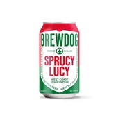 BrewDog Sprucy Lucy blik achterkant