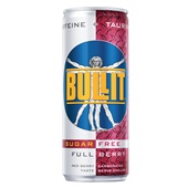 Bullit energy drink full berry voorkant