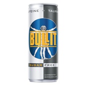 Bullit energy drink sugar free voorkant