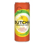 Butcha ginger lemon grass gr tea voorkant