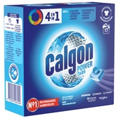 Calgon 4 in 1 Powerball wasmachinereiniger en anti kalk voorkant
