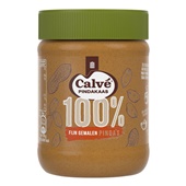 Calvé 100% pindakaas voorkant