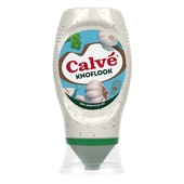 Calvé saus knoflook voorkant