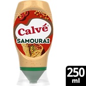 Calvé saus Samourai voorkant