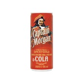 Captain Morgan Rum Cola voorkant