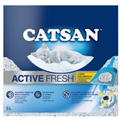 Catsan kattenbakvulling active fresh voorkant