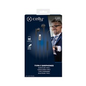 Celly earphones type-c voorkant