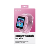 Celly smartwatch kids roze voorkant