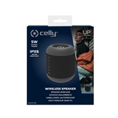 Celly wireless speaker 5w zwart voorkant