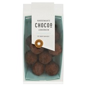 Chocoo slagroom hazelnoot truffels voorkant