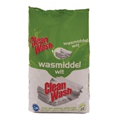 Clean wash wasmiddel wit  voorkant