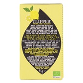 Clipper thee lemon green tea achterkant