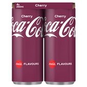 Coca Cola cherry blik multipack voorkant