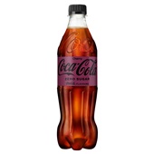 Coca Cola Frisdrank zero cherry voorkant