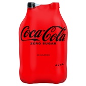 Coca Cola zero voorkant