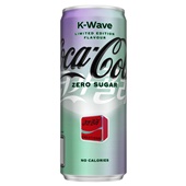 Coca Cola zero K-Wave limited edition voorkant