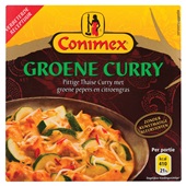 Conimex Boemboes Groene Curry voorkant