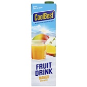 Coolbest fruit drink mango voorkant