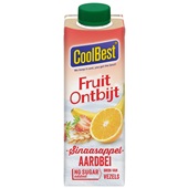 Coolbest fruit ontbijt sinaasappel aardbei voorkant