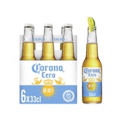 Corona bier 0.0 voorkant