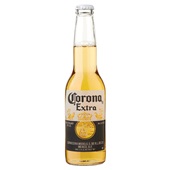 Corona Bier achterkant