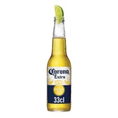 Corona extra fles 330 ml voorkant