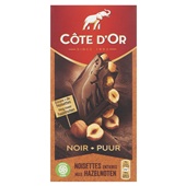 Côte d'Or Bloc chocolade Puur Hazelnoten  voorkant