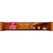 Côte d'Or Côte d'Or melk hele hazelnoten 45 gram voorkant