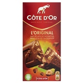 Côte d'Or Tablet Melk-Noot voorkant
