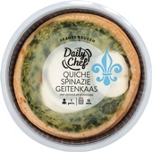 Daily Chef quiche spinazie geitenkaas voorkant