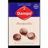 Dampo hoestpastilles tijm en sleutelbloemextract voorkant